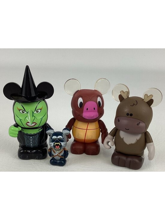 Disney Other - Disney Vinylmation Vinyl Figures Lot Oz Wicked Witch Frozen Sven Pluto Surprise